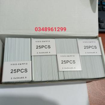 Thẻ cảm ứng proximity 125khz loại dày (1.88mm)